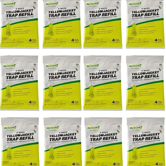RESCUE! Yellowjacket Attractant – 4 Week Supply - 12 Pack - Picture 1 of 4